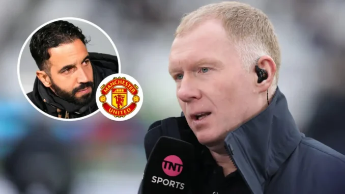 Man Utd legend Paul Scholes 'disagrees' with Ruben Amorim's Europa League final preparations as he admits he 'doesn't like it'
