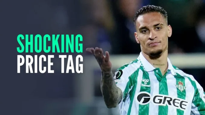 The incredible price Man Utd will sell Antony for after new LaLiga suitors pose threat